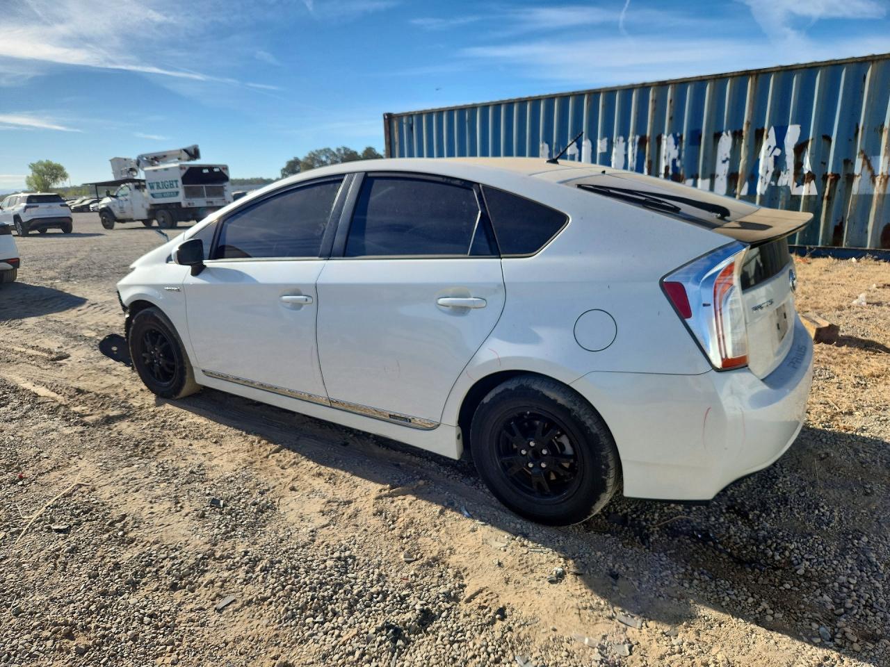 2012 Toyota Prius Two White vin: JTDKN3DU8C5477419