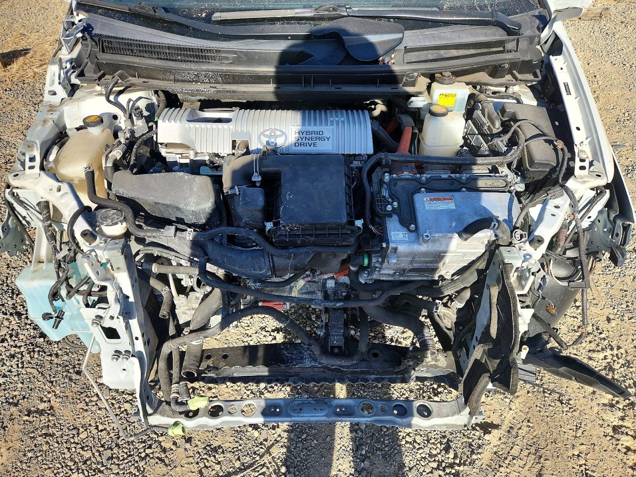 2012 Toyota Prius Two White vin: JTDKN3DU8C5477419