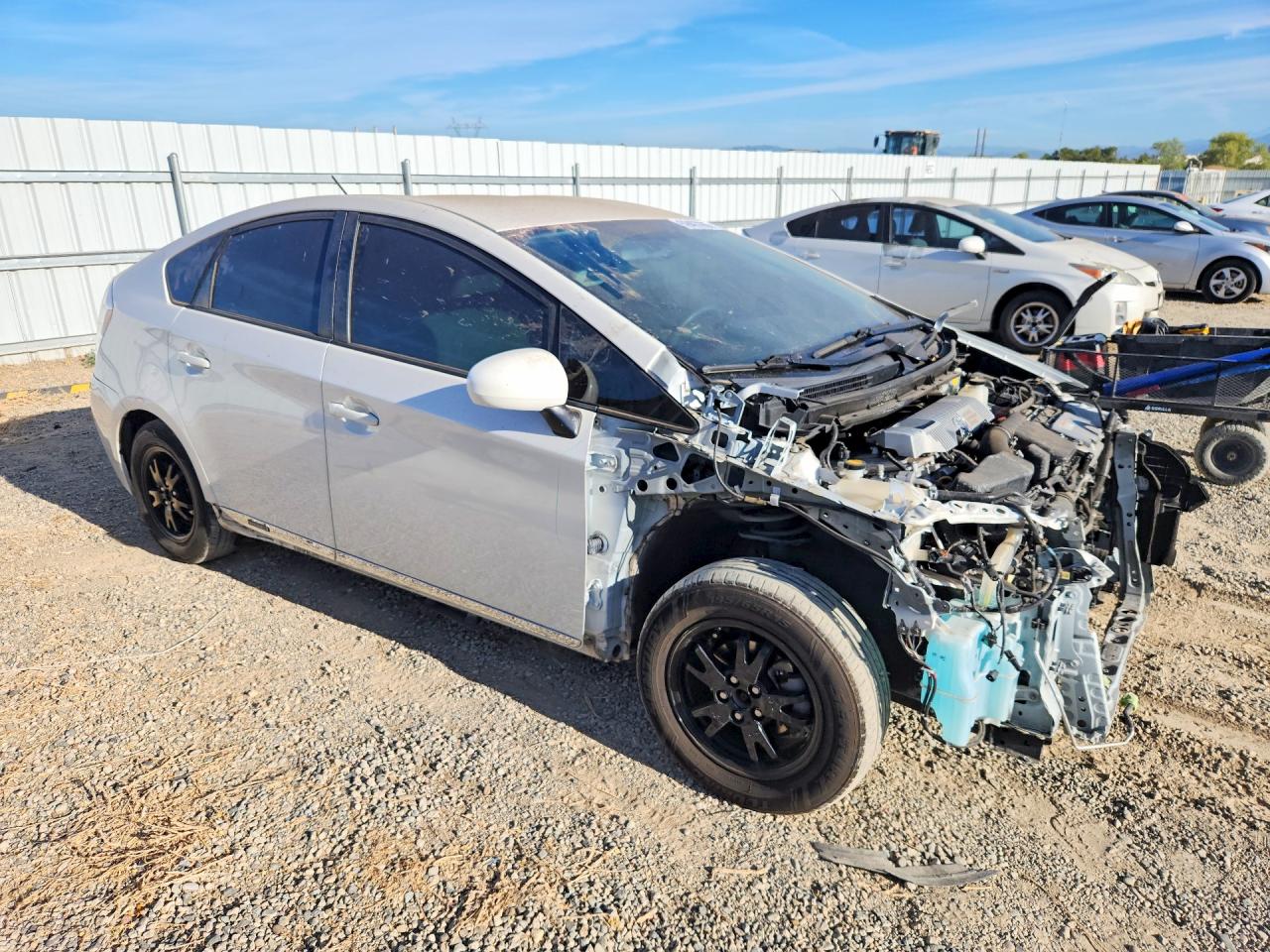 2012 Toyota Prius Two White vin: JTDKN3DU8C5477419