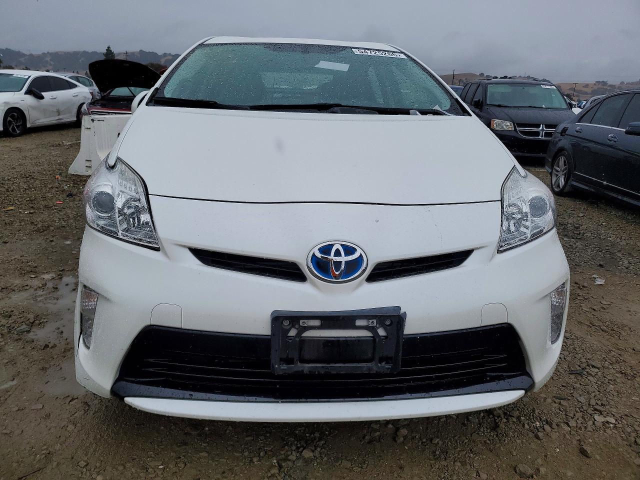 2012 Toyota Prius Four White vin: JTDKN3DU8C5486573