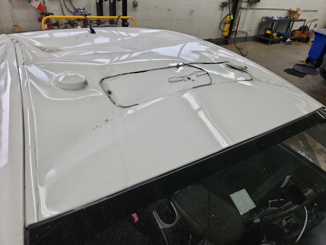 2013 Toyota Prius Two White vin: JTDKN3DU8D0337109 Damage: Roof, Severe Damage, Replacement Required