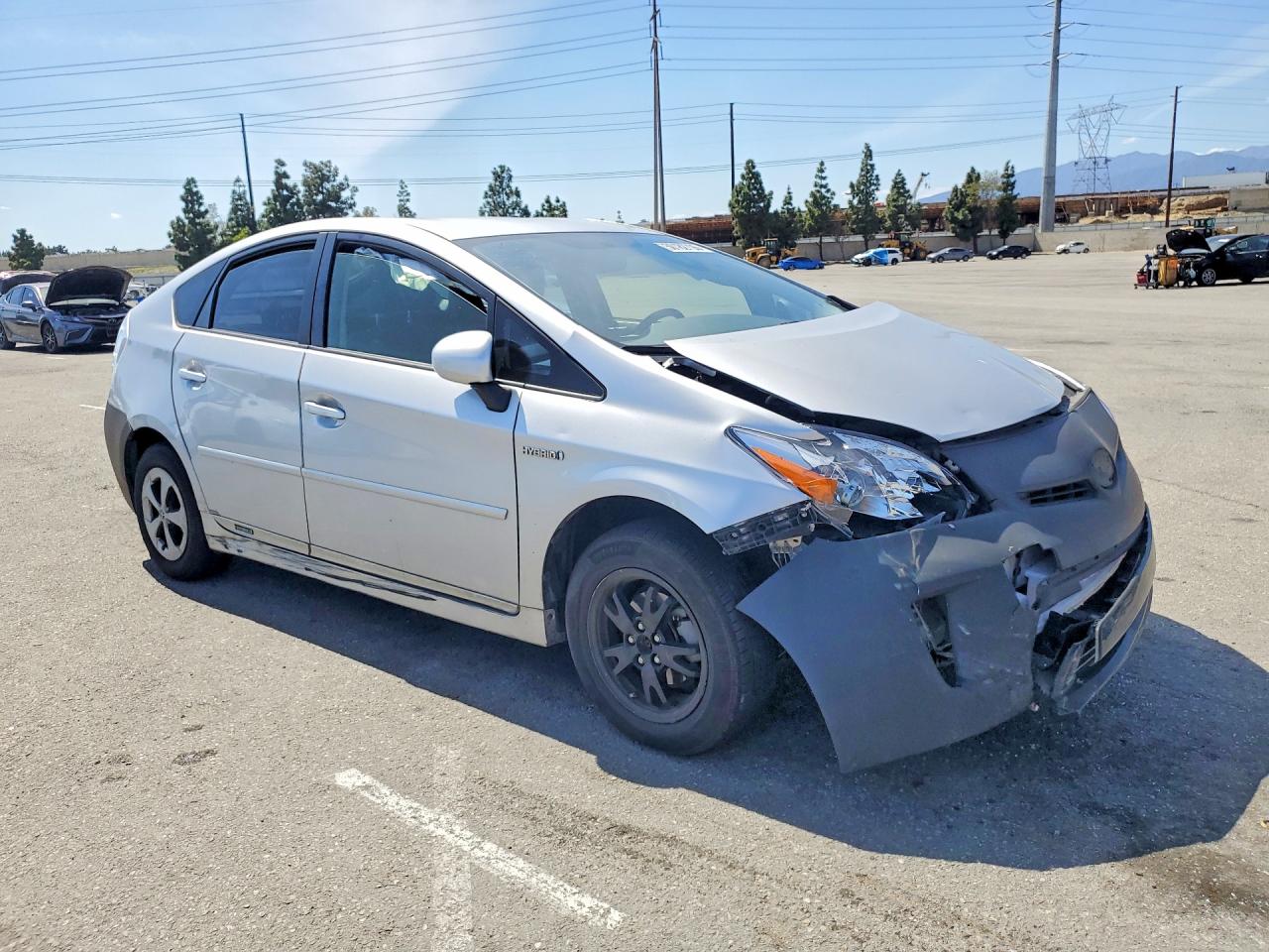 2013 Toyota Prius Three Silver vin: JTDKN3DU8D0344982