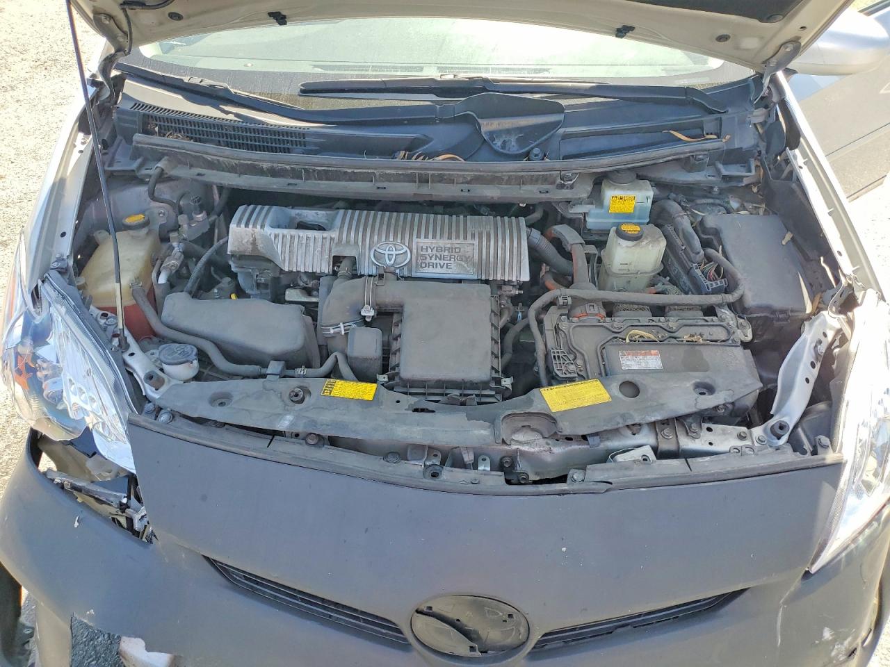 2013 Toyota Prius Three Silver vin: JTDKN3DU8D0344982