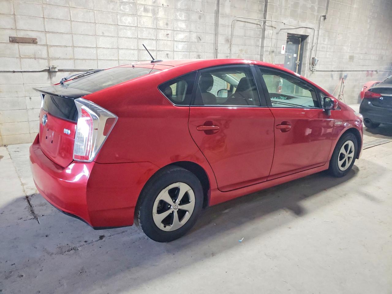 2013 Toyota Prius Three Red vin: JTDKN3DU8D0346652