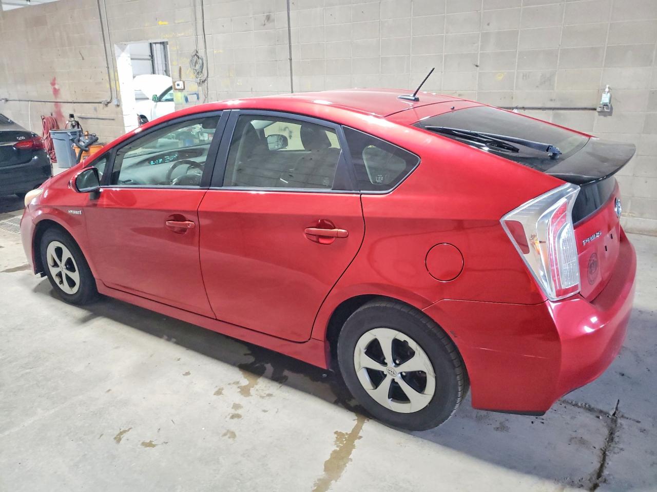 2013 Toyota Prius Three Red vin: JTDKN3DU8D0346652