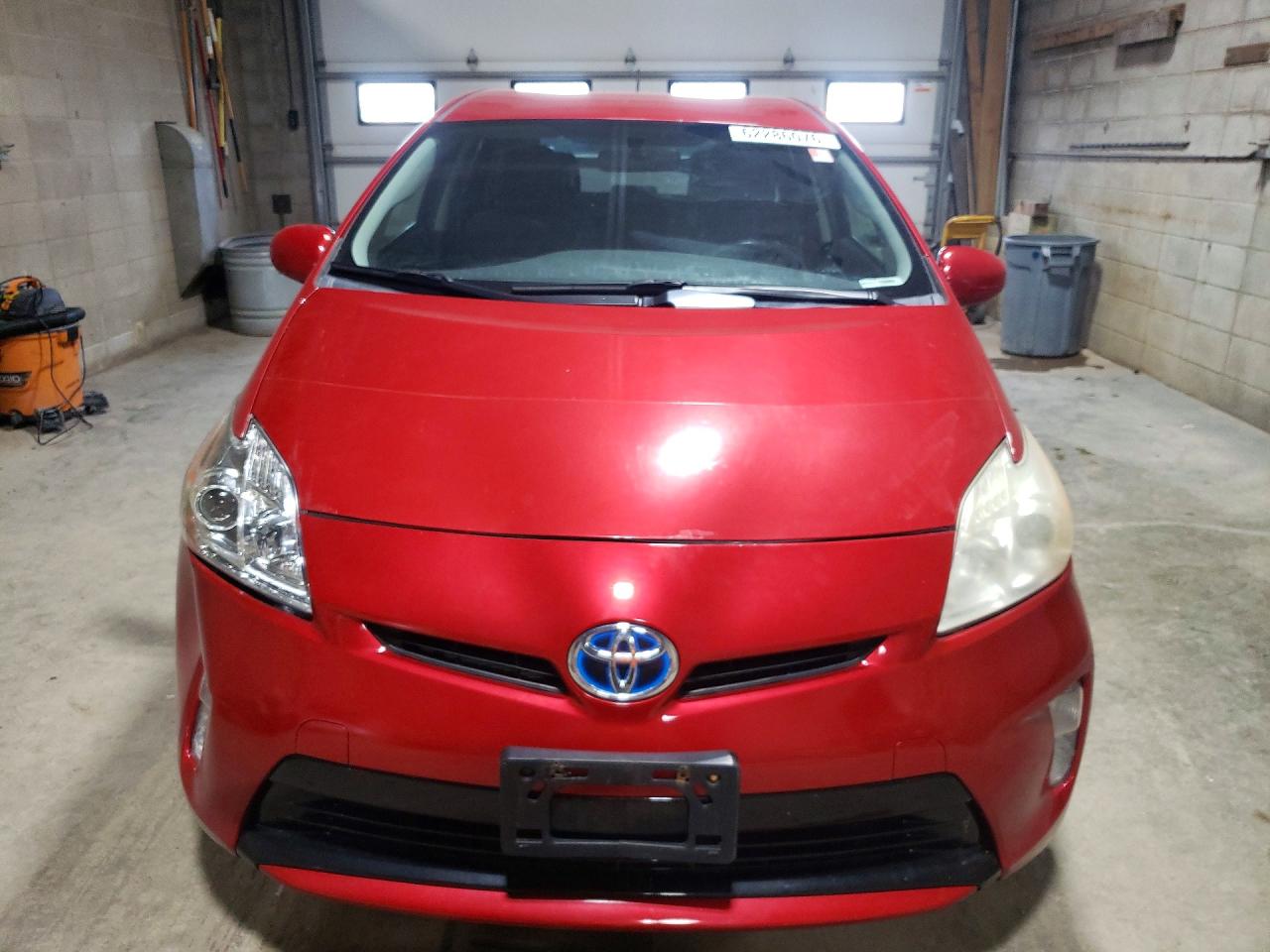 2013 Toyota Prius Three Red vin: JTDKN3DU8D0346652
