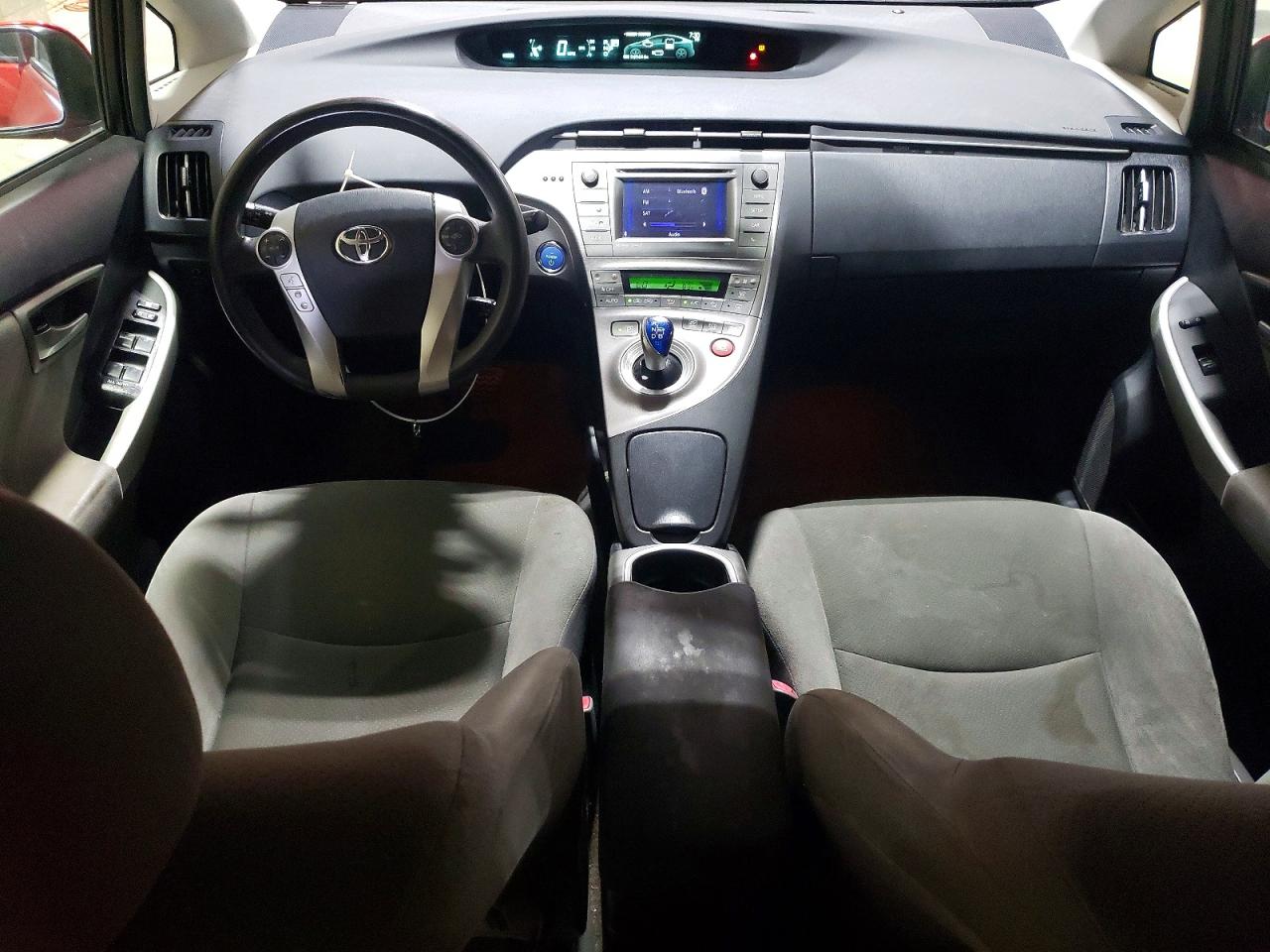 2013 Toyota Prius Three Red vin: JTDKN3DU8D0346652