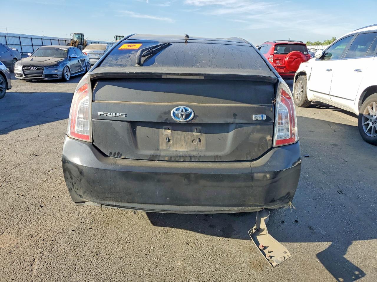 2013 Toyota Prius Two Black vin: JTDKN3DU8D0346764