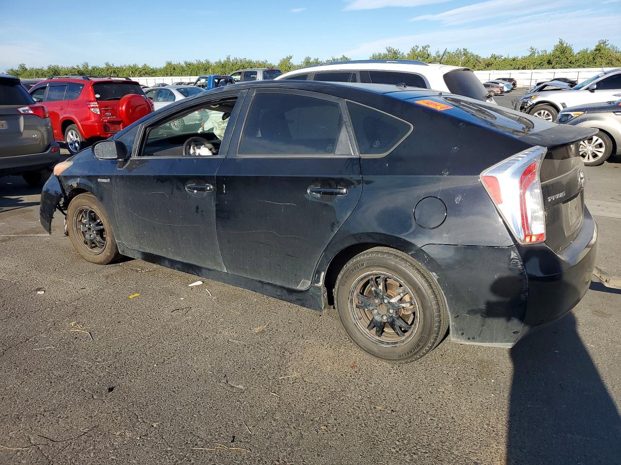 2013 Toyota Prius Two Black vin: JTDKN3DU8D0346764