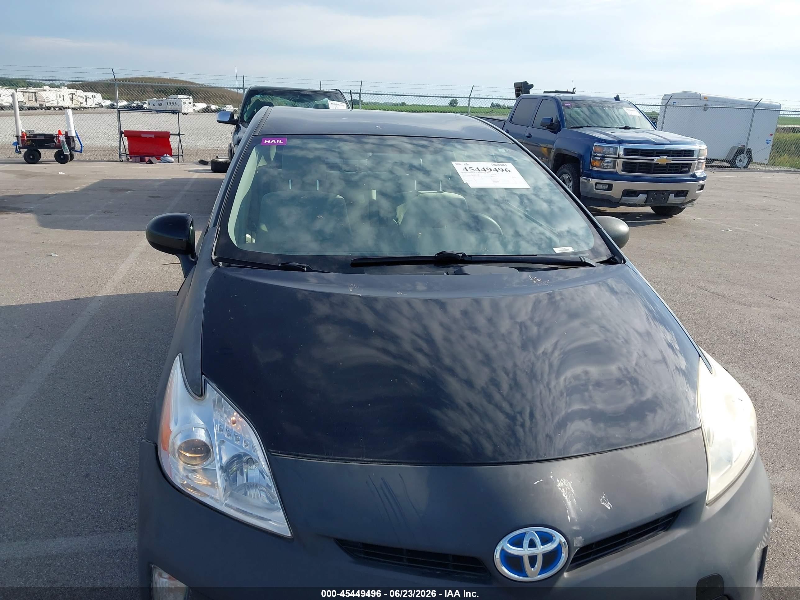 2013 Toyota Prius Three Black vin: JTDKN3DU8D1732837