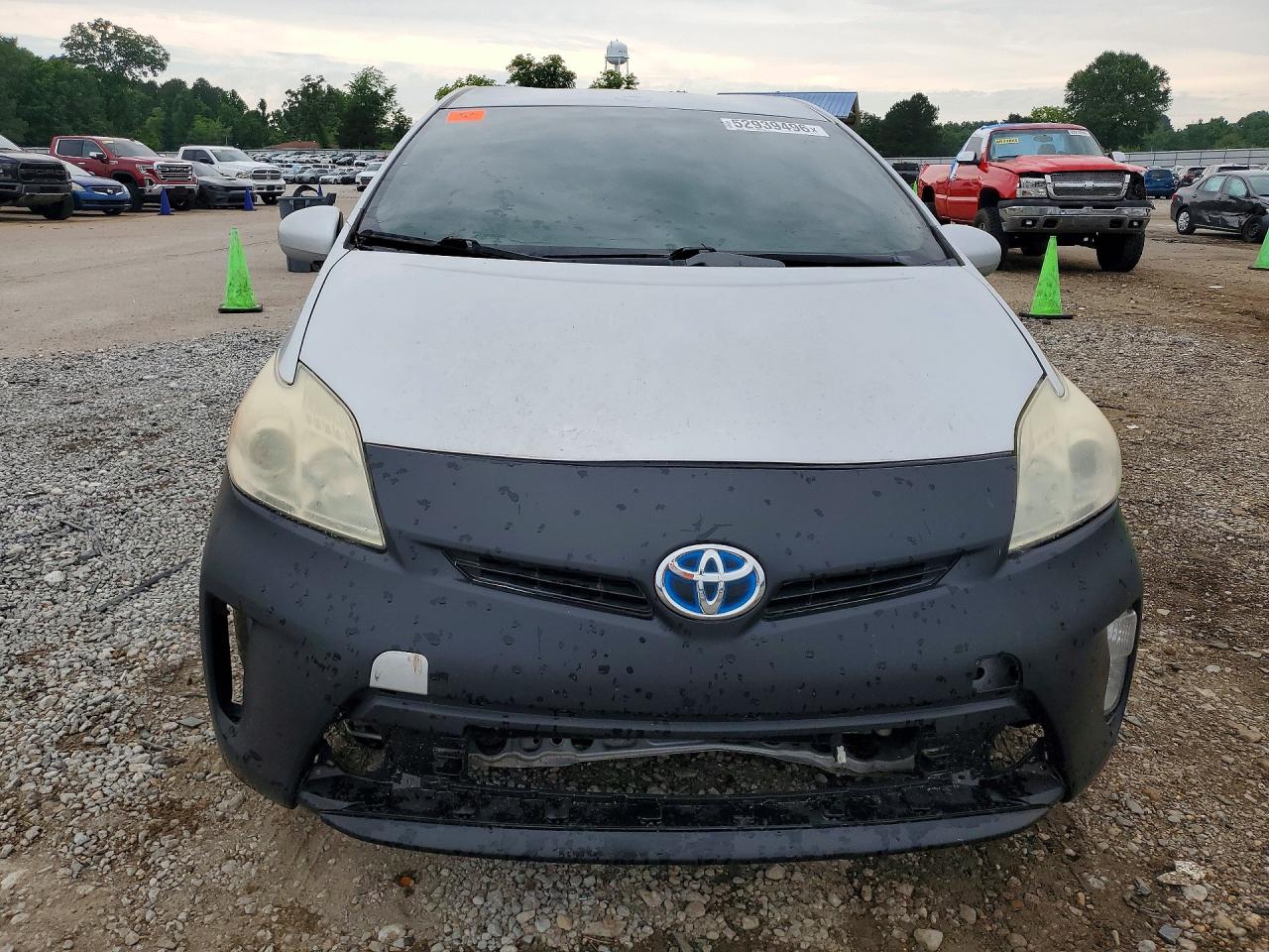 2013 Toyota Prius Two Gray vin: JTDKN3DU8D5558292