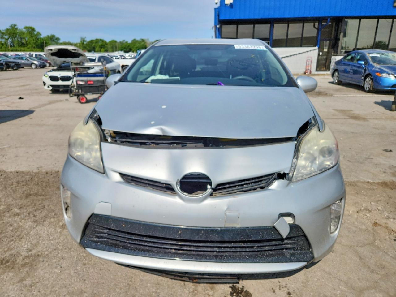 2013 Toyota Prius Two Белый vin: JTDKN3DU8D5580857