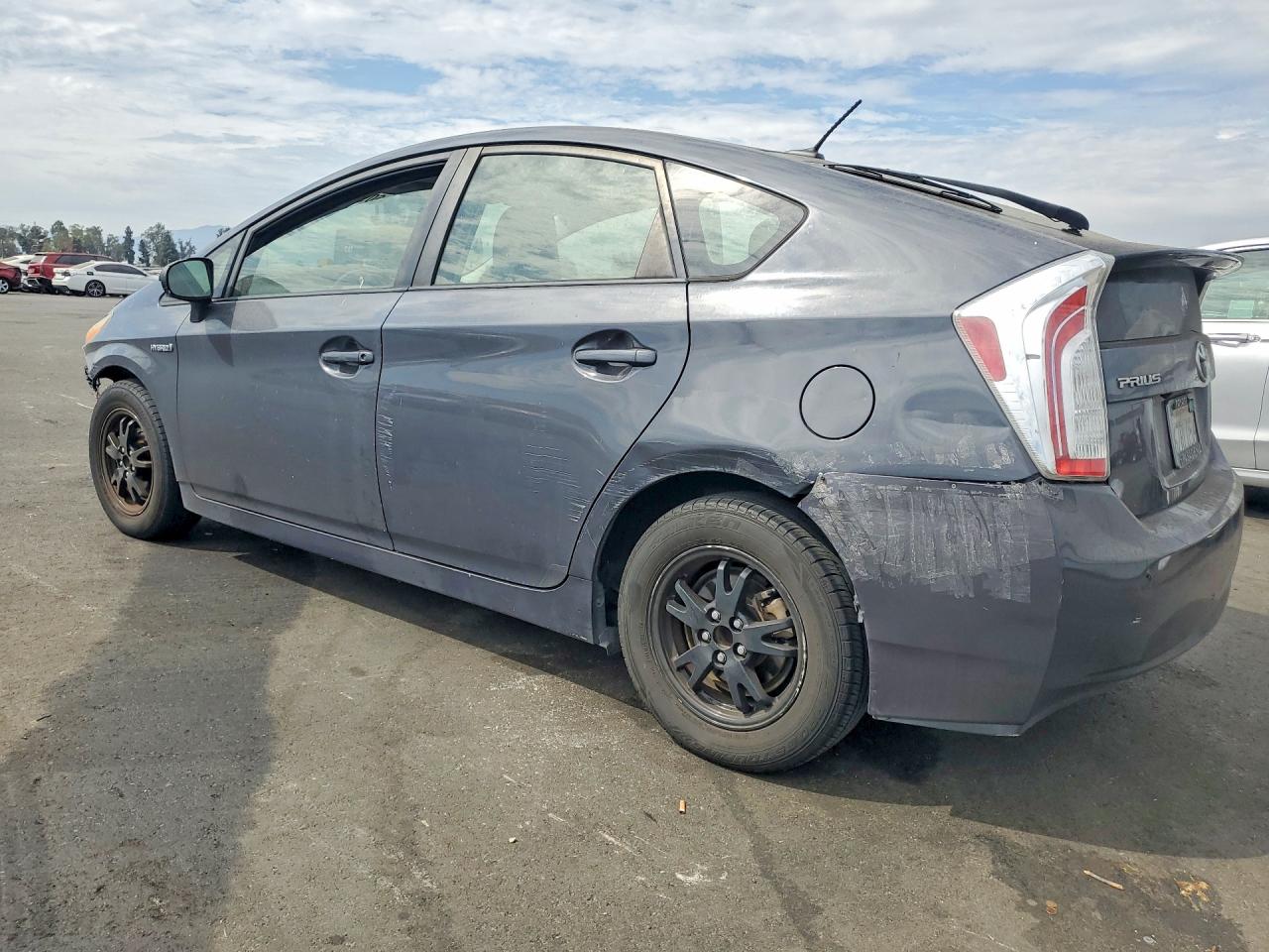 2013 Toyota Prius Three Gray vin: JTDKN3DU8D5581152
