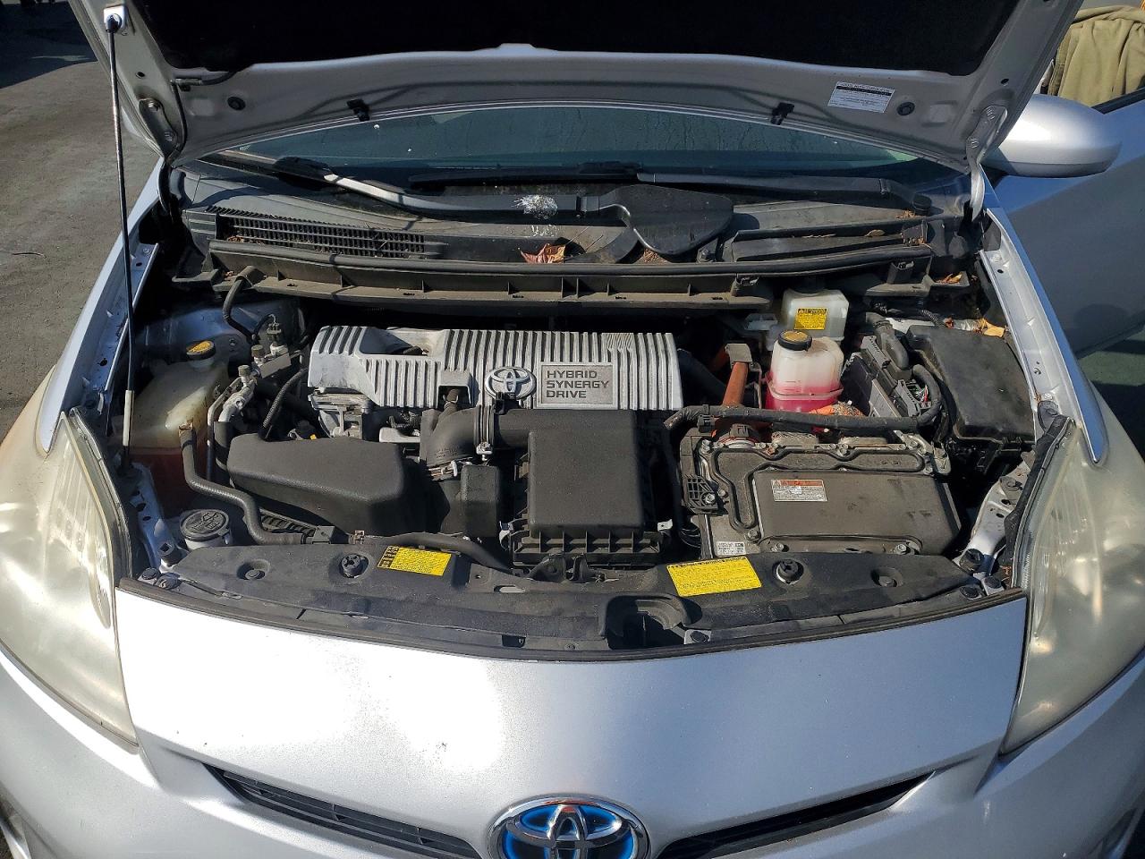 2013 Toyota Prius Two Silver vin: JTDKN3DU8D5613596