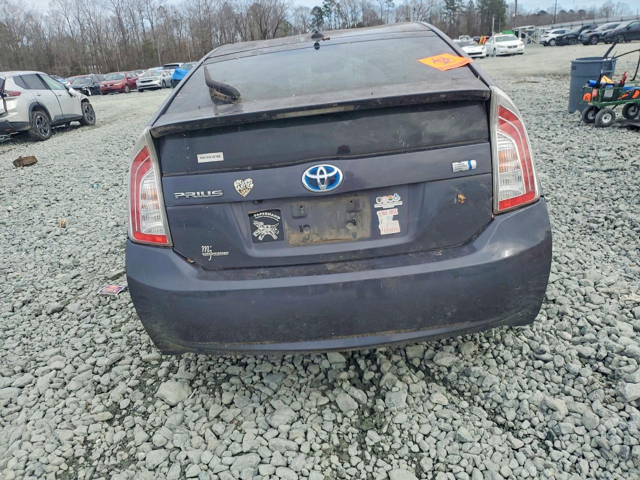 2013 Toyota Prius Угольный vin: JTDKN3DU8D5628731