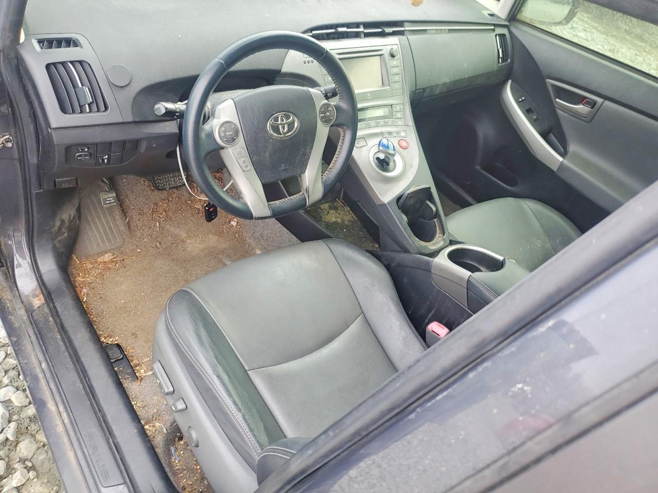 2013 Toyota Prius Угольный vin: JTDKN3DU8D5628731