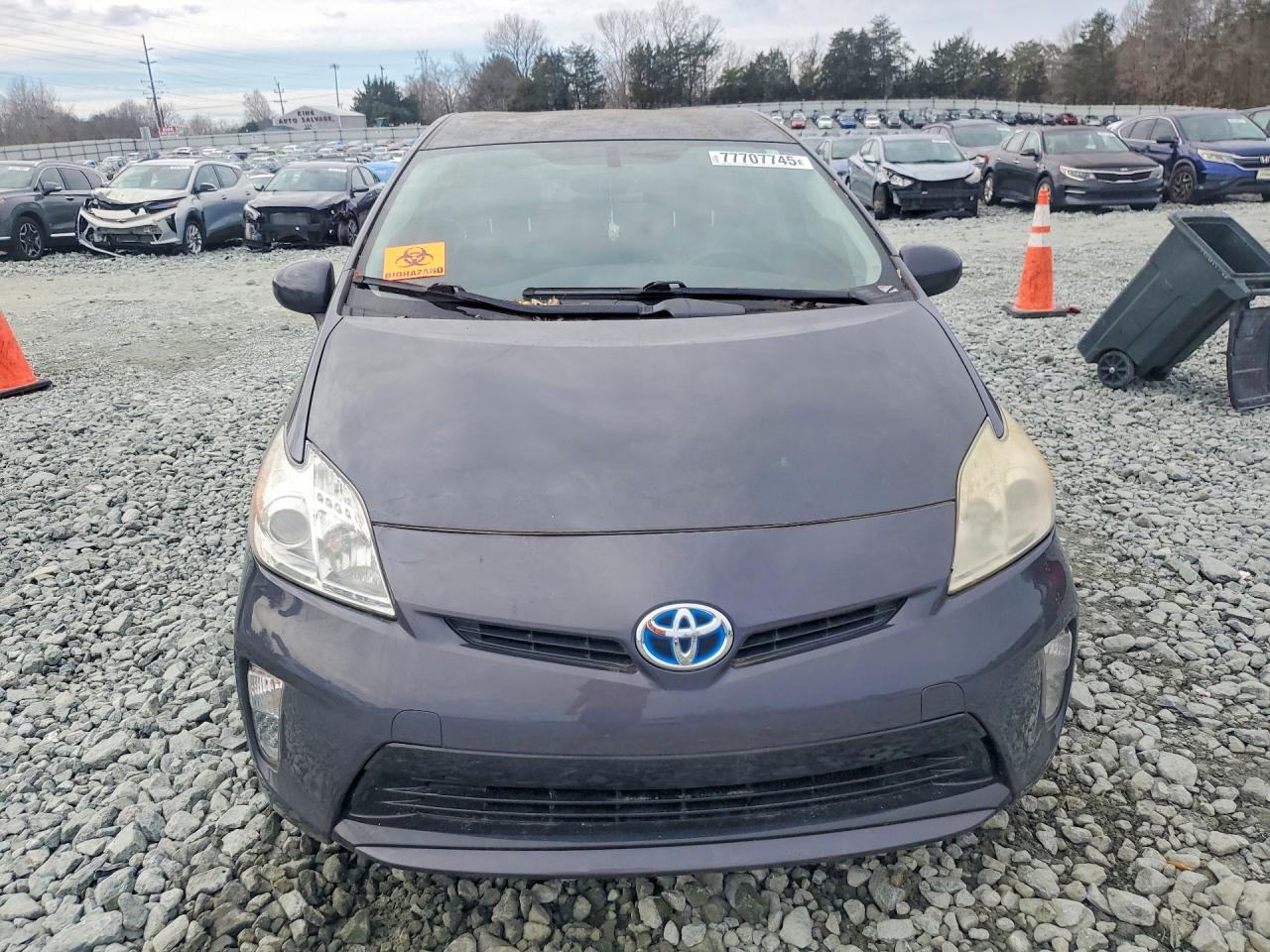 2013 Toyota Prius Угольный vin: JTDKN3DU8D5628731