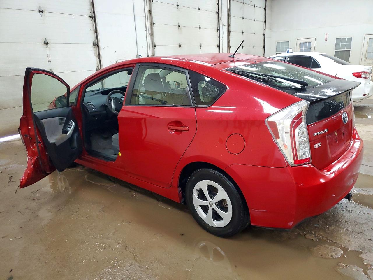 2013 Toyota Prius Two Red vin: JTDKN3DU8D5669487