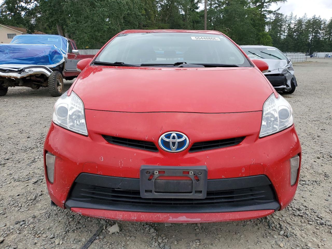 2015 Toyota Prius Persona Series Red vin: JTDKN3DU8F0407131