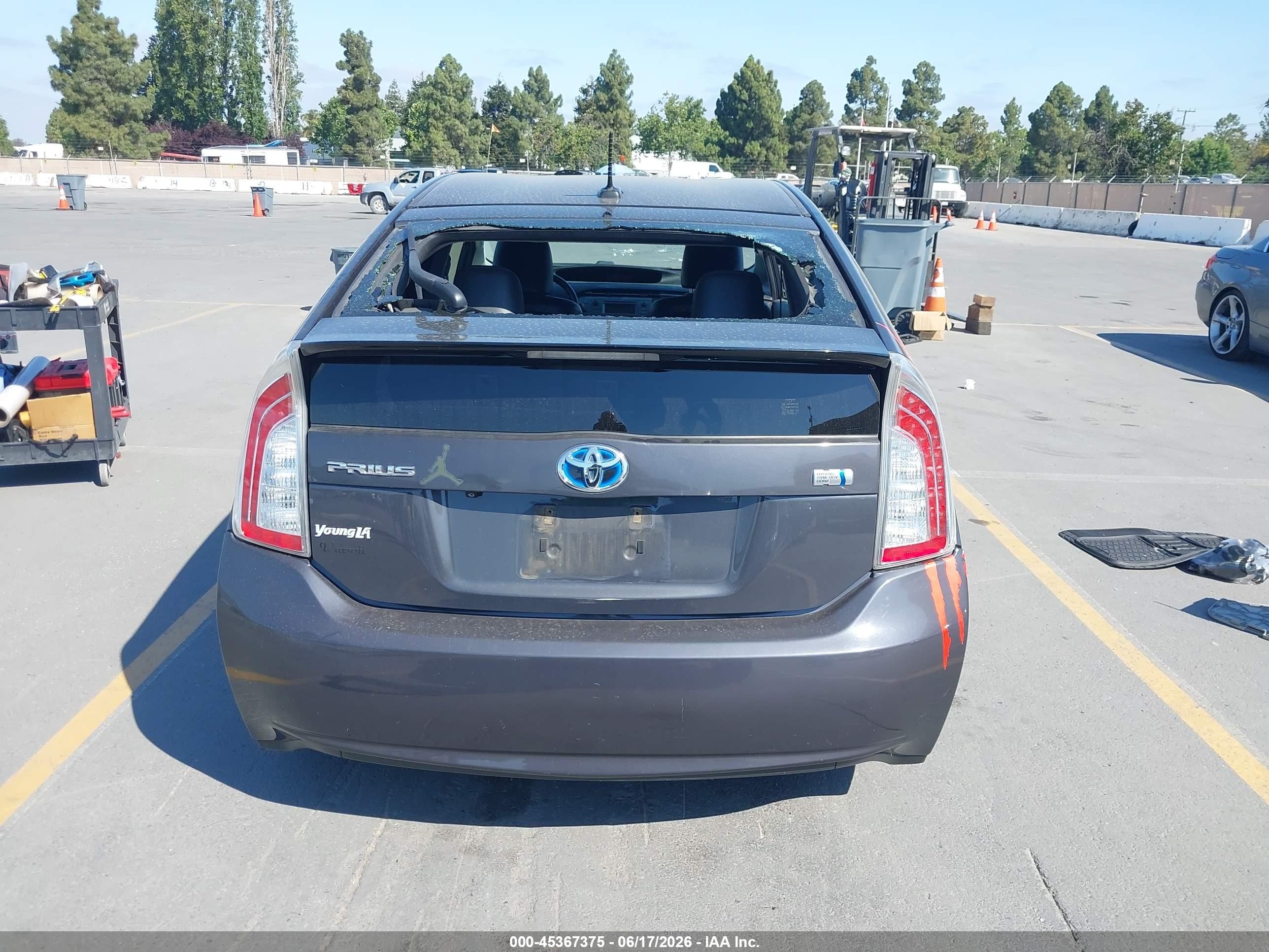 2015 Toyota Prius Four Black vin: JTDKN3DU8F0419439