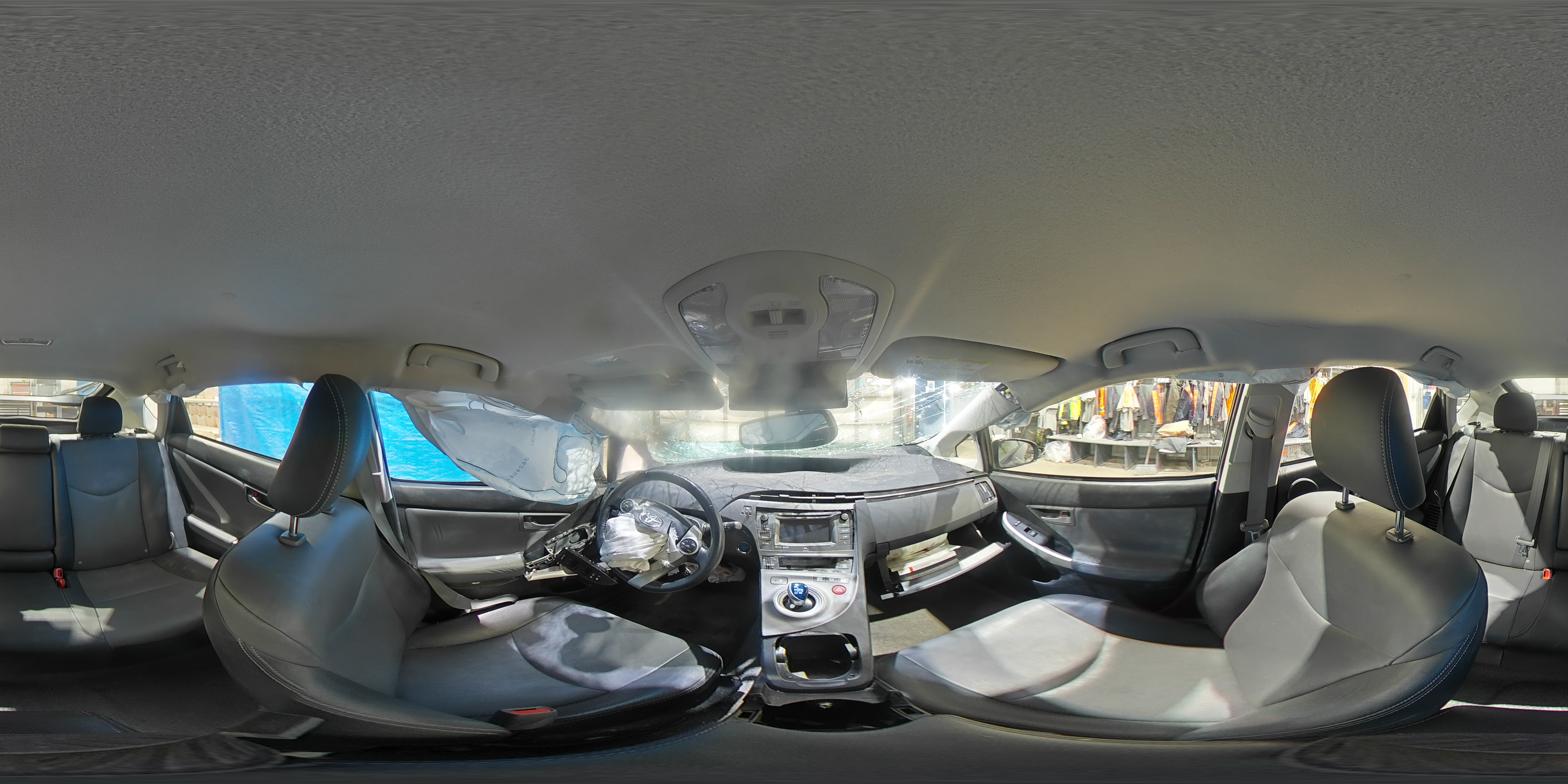 2015 Toyota Prius Four Blue vin: JTDKN3DU8F0428402
