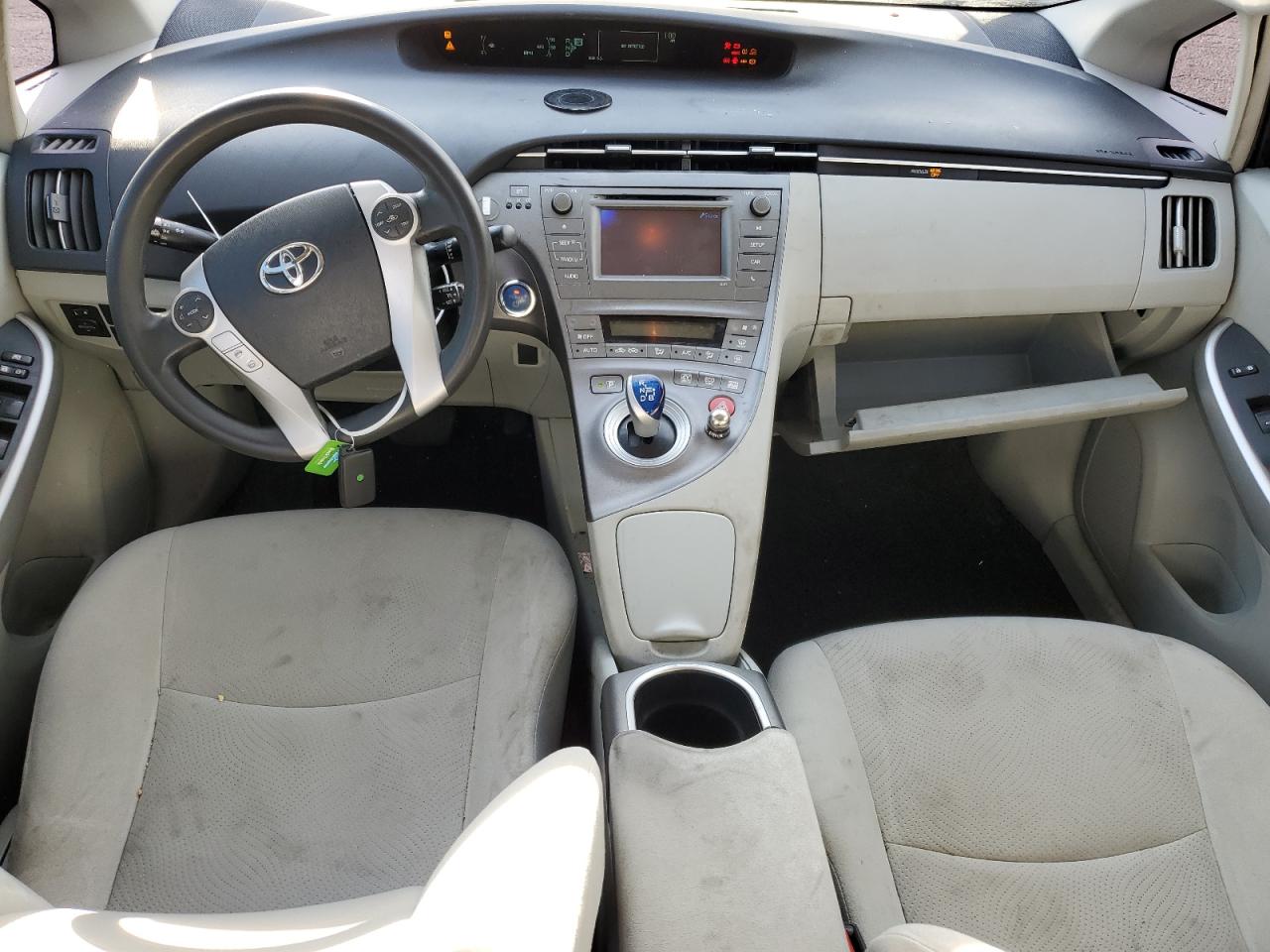 2015 Toyota Prius Gray vin: JTDKN3DU8F0453820