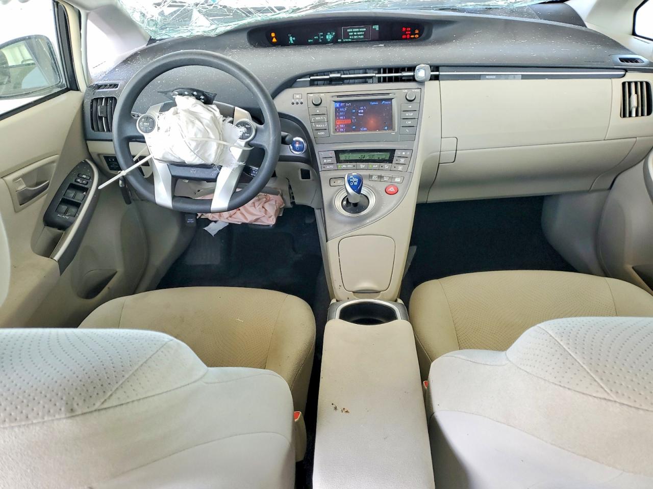 2015 Toyota Prius Two White vin: JTDKN3DU8F0464087