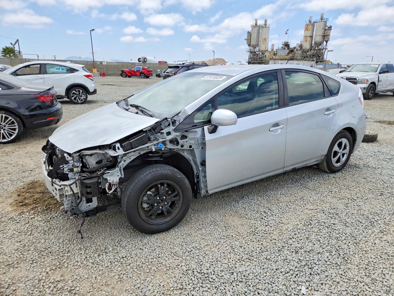 2015 Toyota Prius Two Silver vin: JTDKN3DU8F0465613