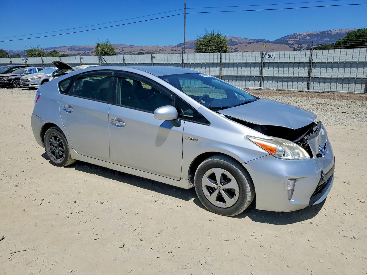 2015 Toyota Prius Two Silver vin: JTDKN3DU8F0485263