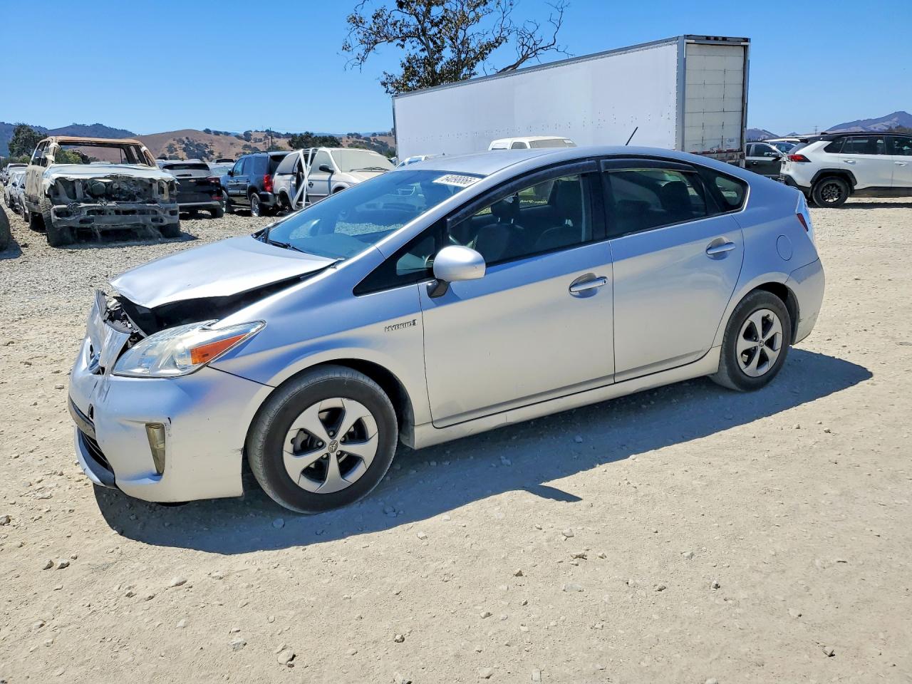 2015 Toyota Prius Two Silver vin: JTDKN3DU8F0485263