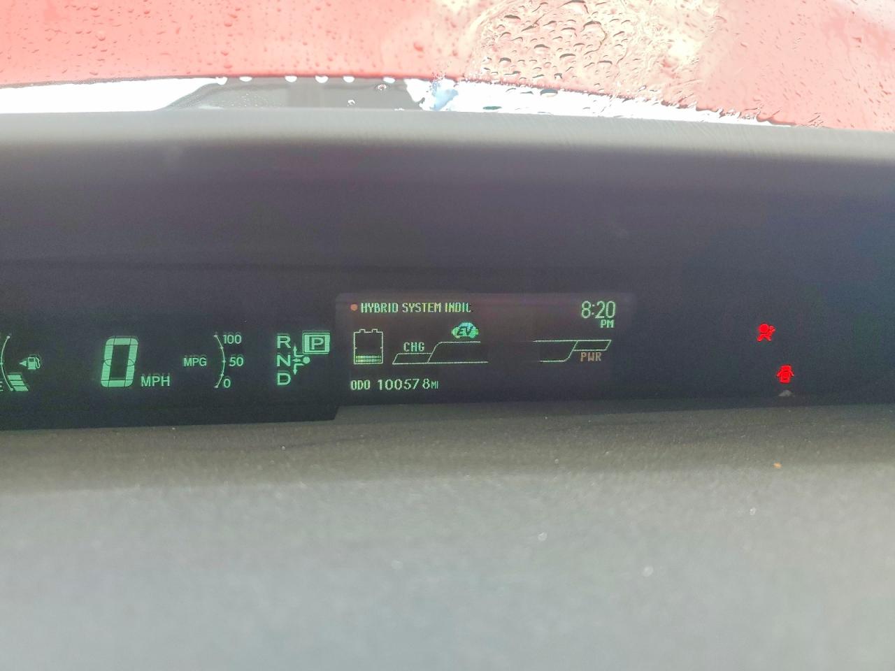 2015 Toyota Prius Two Red vin: JTDKN3DU8F1878142