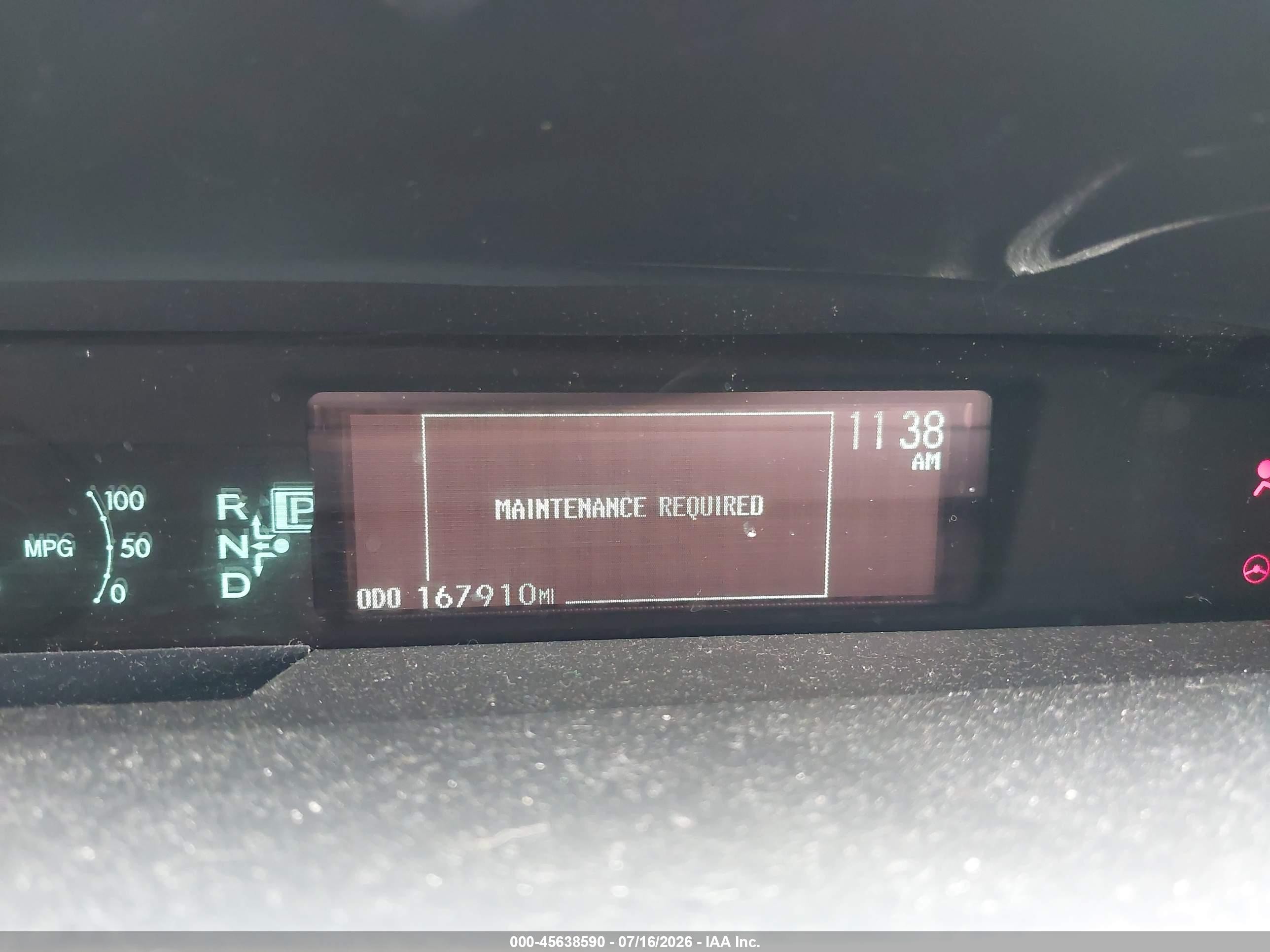 2015 Toyota Prius Three Red vin: JTDKN3DU8F1893692