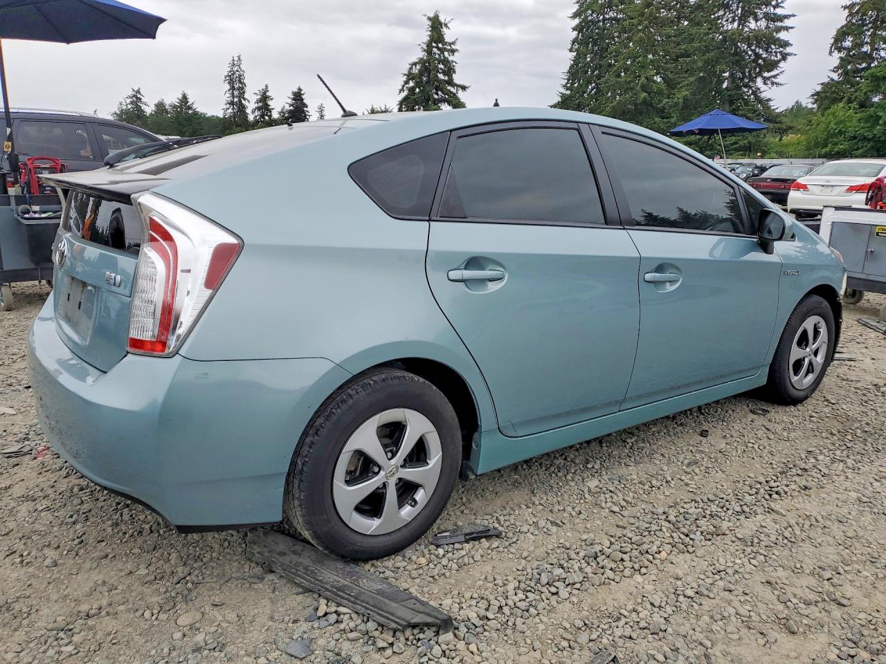 2015 Toyota Prius Two Blue vin: JTDKN3DU8F1899962