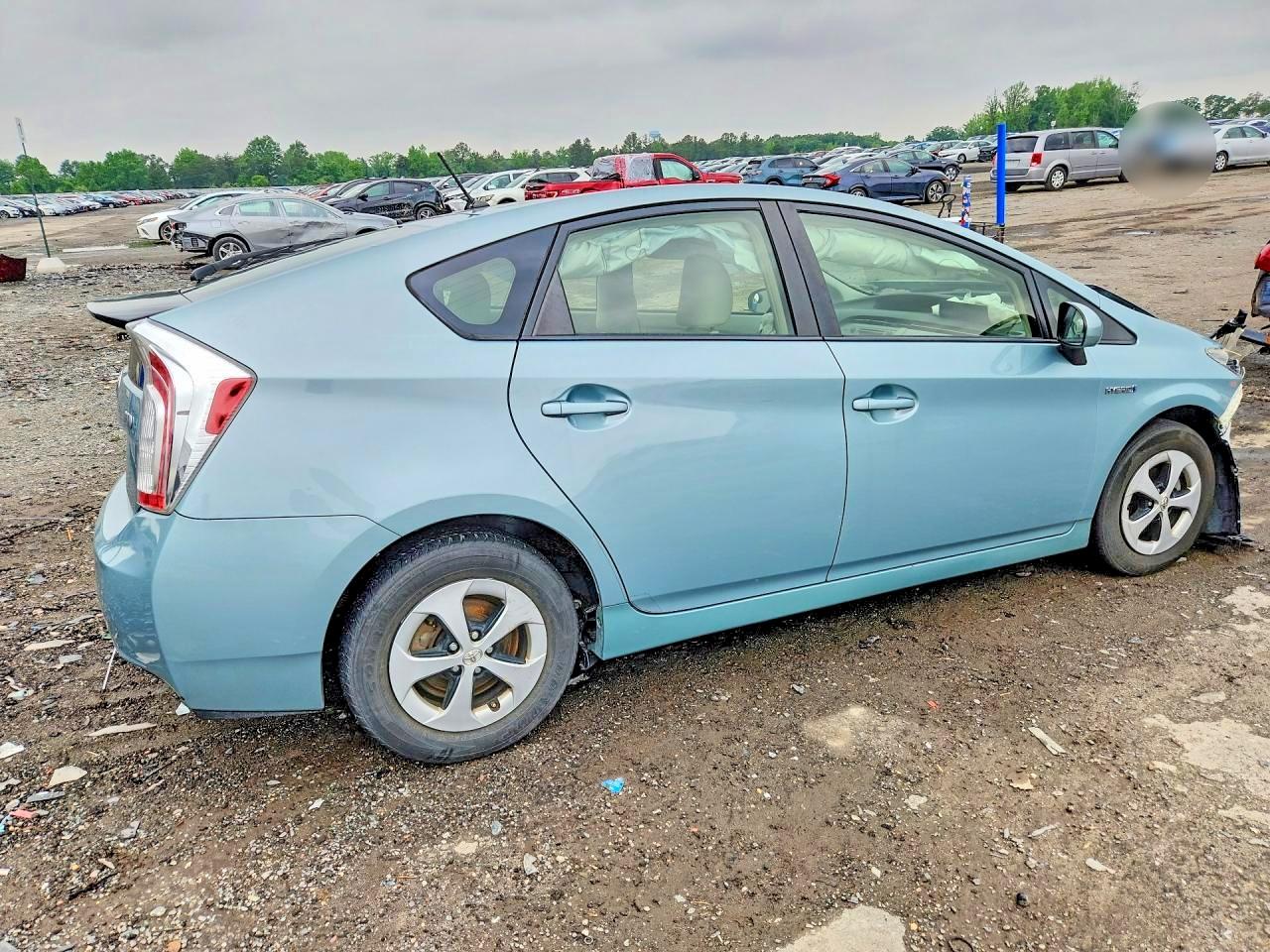 2015 Toyota Prius Two Turquoise vin: JTDKN3DU8F1915206
