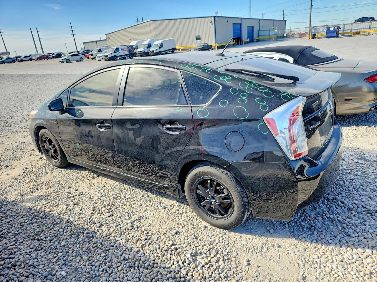 2015 Toyota Prius Four Black vin: JTDKN3DU8F1917487