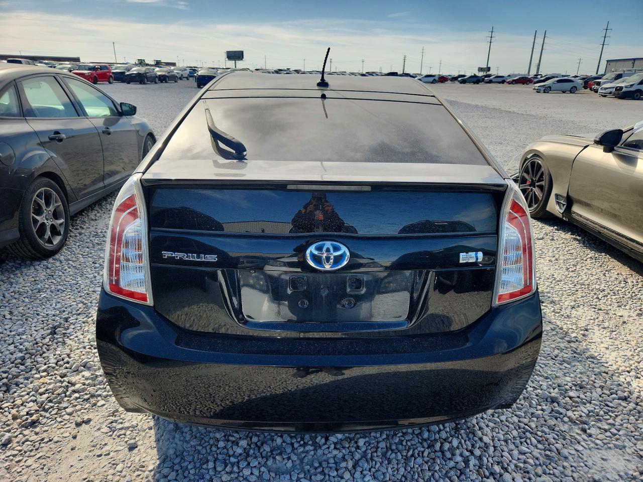 2015 Toyota Prius Four Black vin: JTDKN3DU8F1917487