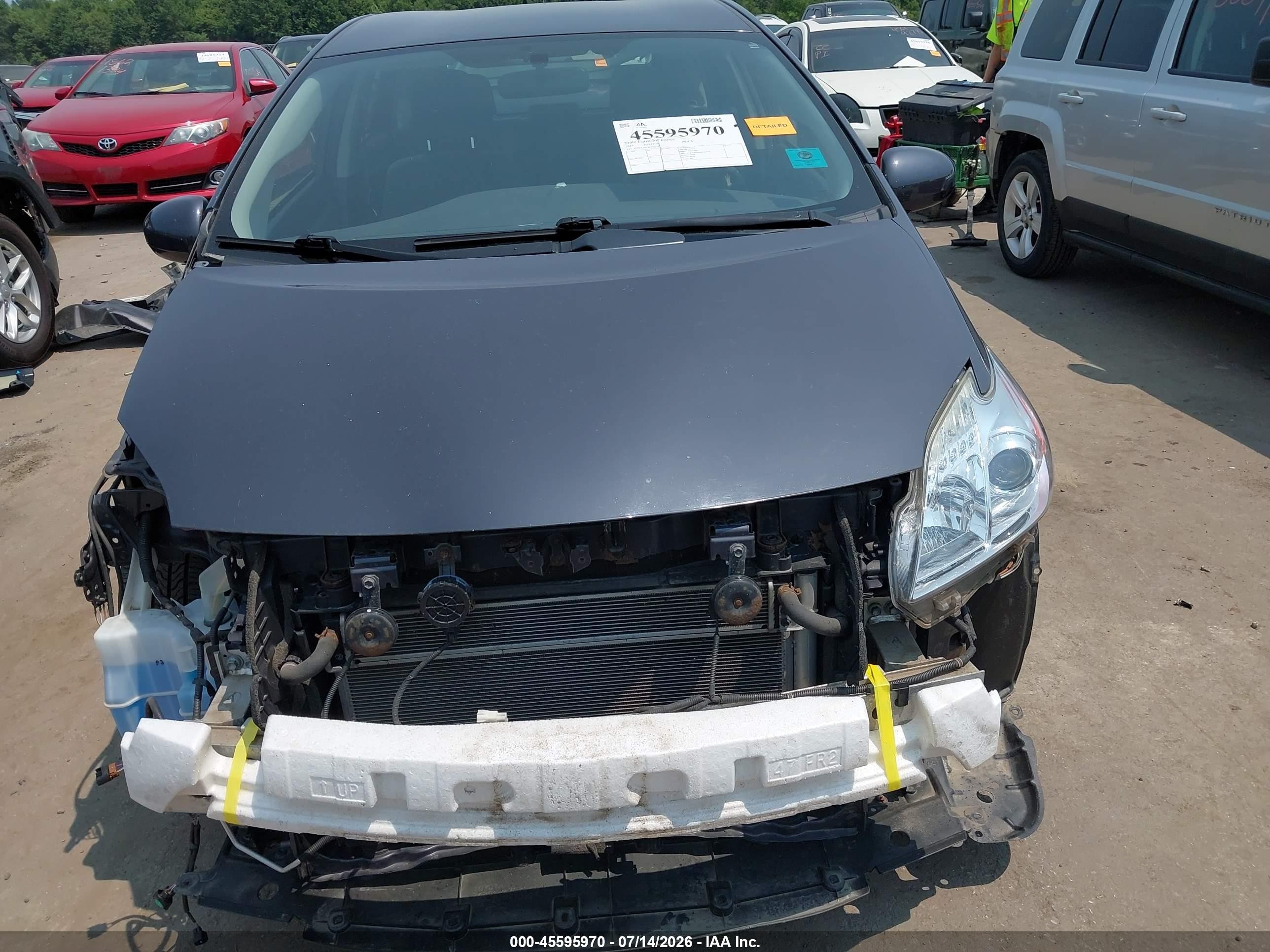 2015 Toyota Prius   Gray vin: JTDKN3DU8F1921524