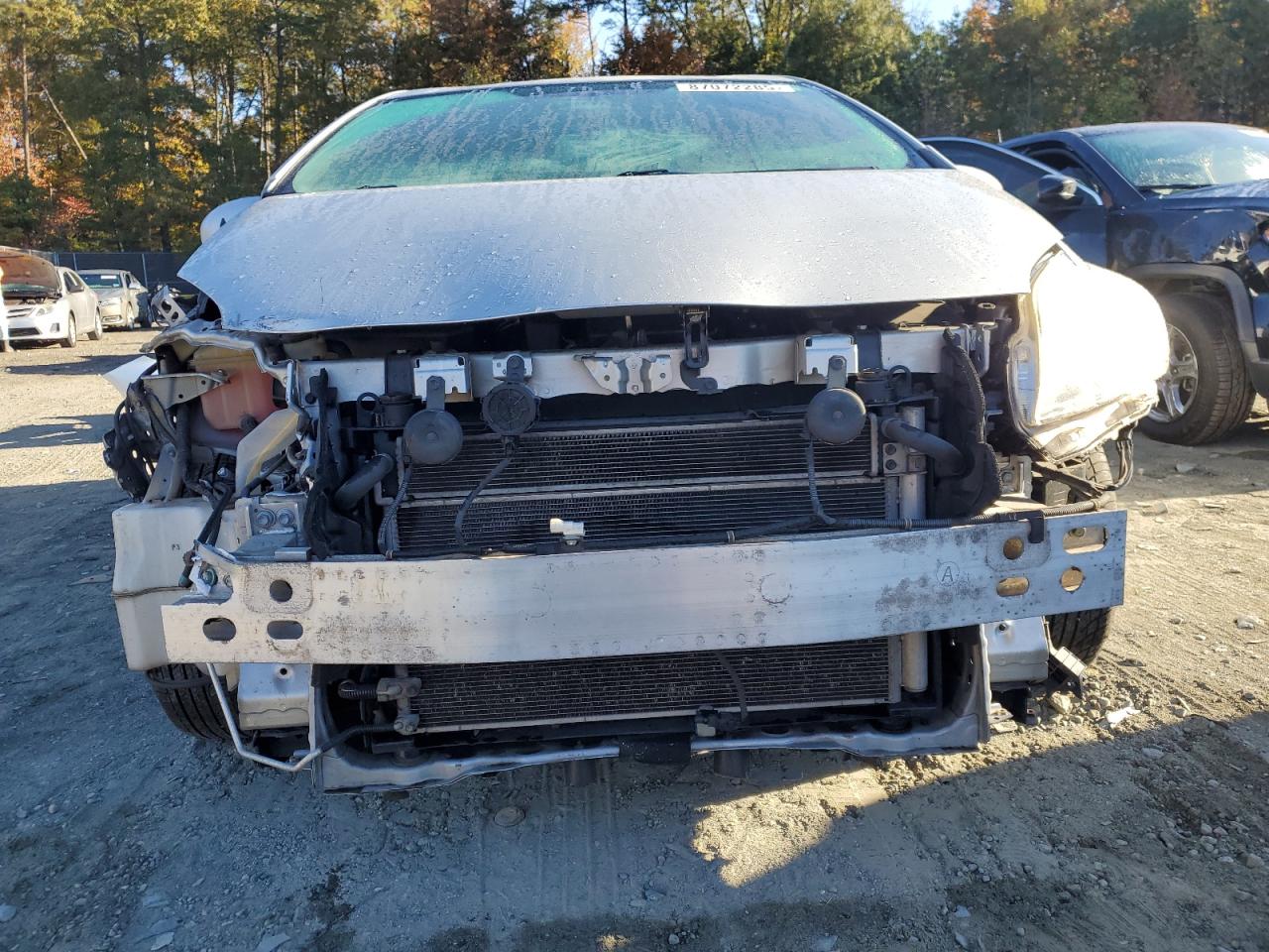 2015 Toyota Prius Silver vin: JTDKN3DU8F1956404