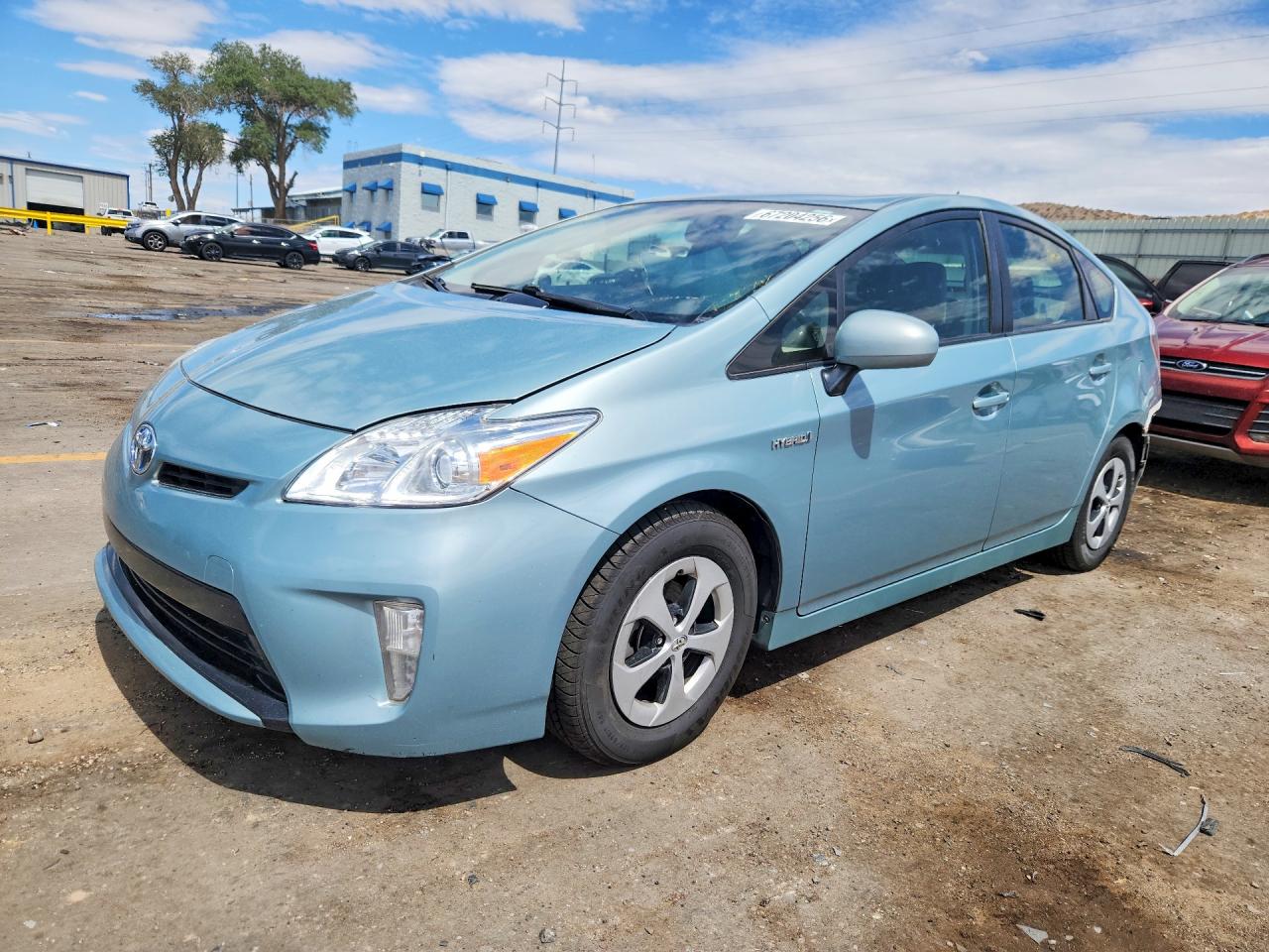 2015 Toyota Prius Three Blue vin: JTDKN3DU8F1968438