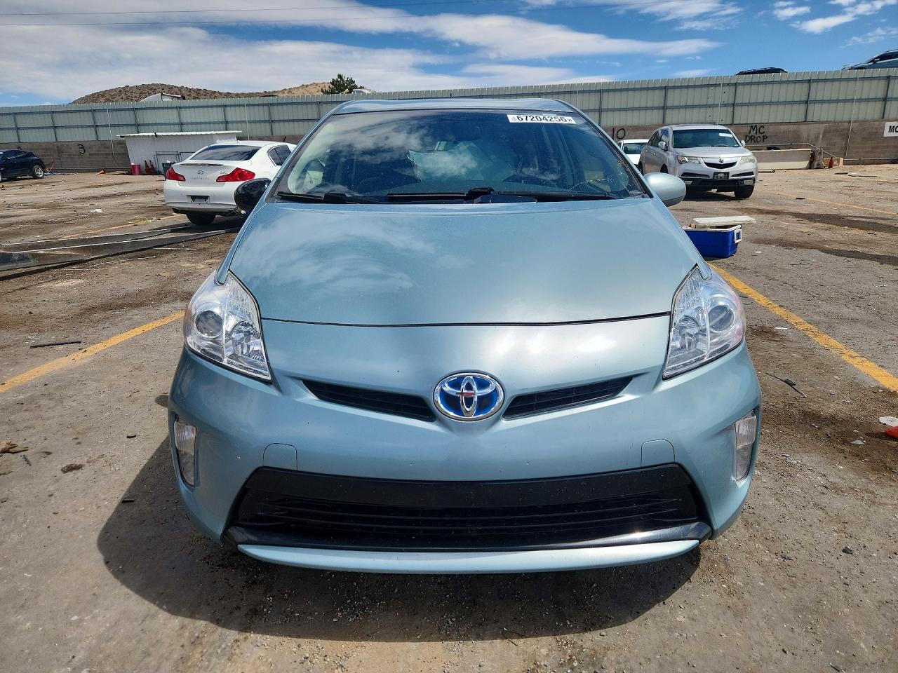 2015 Toyota Prius Three Blue vin: JTDKN3DU8F1968438