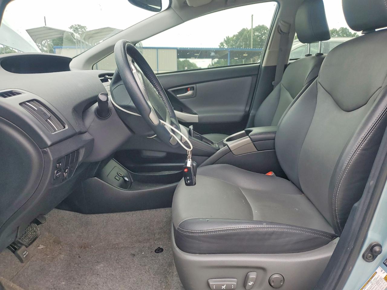 2015 Toyota Prius Four Turquoise vin: JTDKN3DU8F1980833