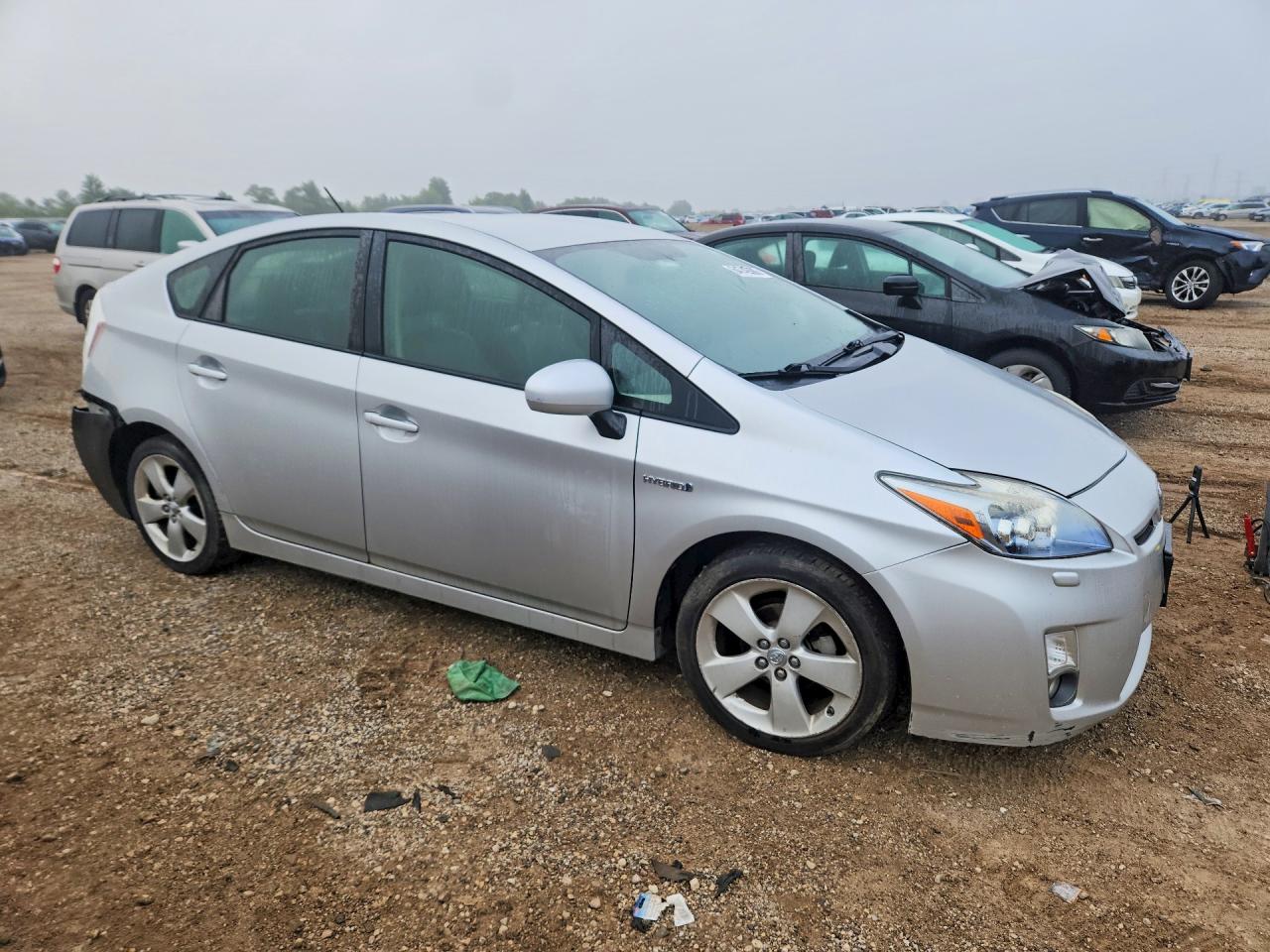 2010 Toyota Prius V Silver vin: JTDKN3DU9A0023769