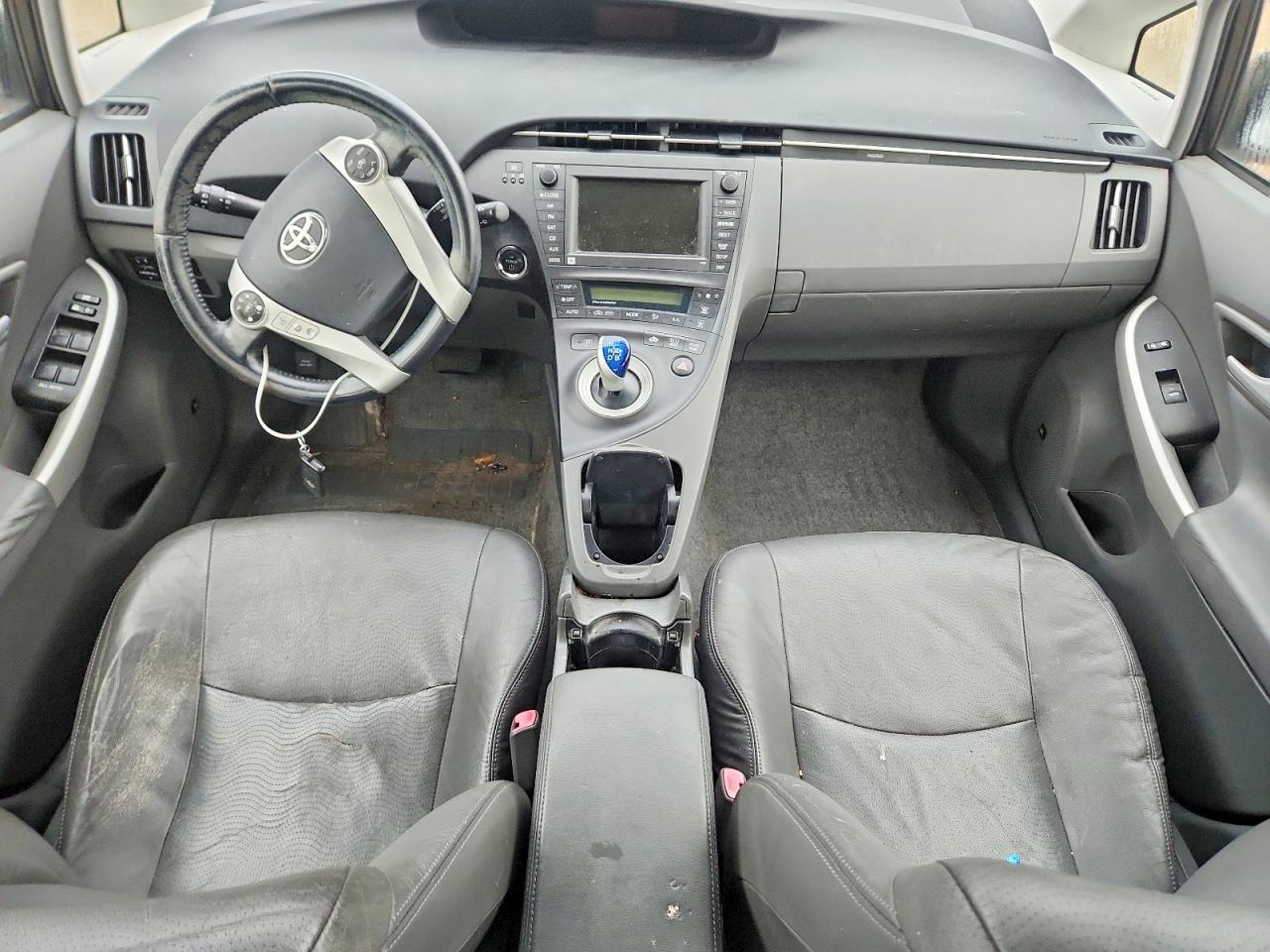 2010 Toyota Prius V Silver vin: JTDKN3DU9A0023769