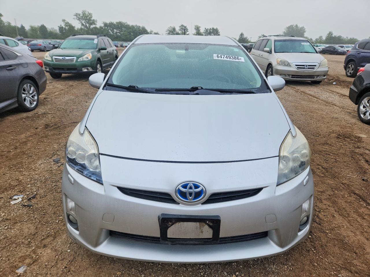2010 Toyota Prius V Silver vin: JTDKN3DU9A0023769