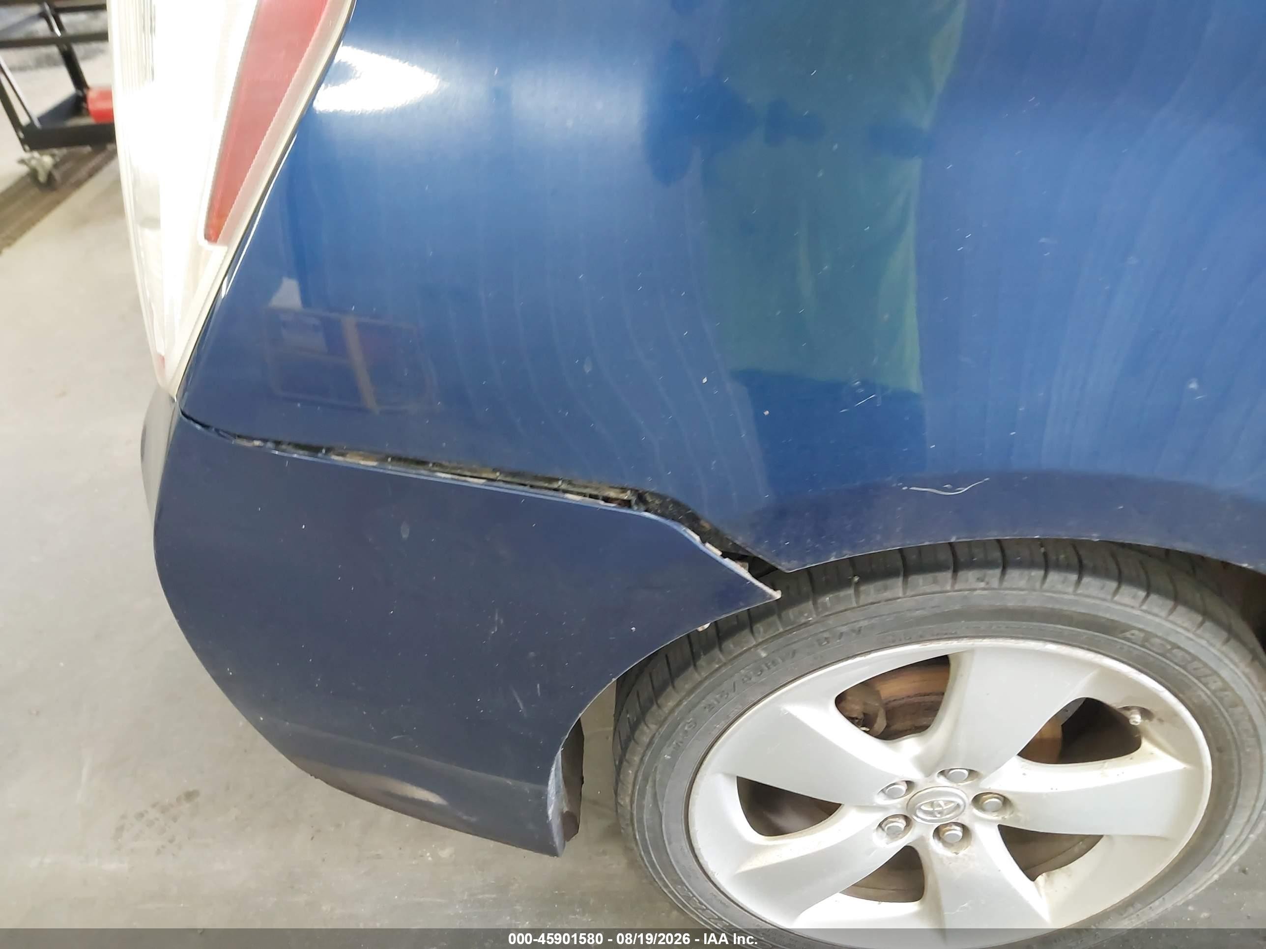2010 Toyota Prius V Blue vin: JTDKN3DU9A0033766