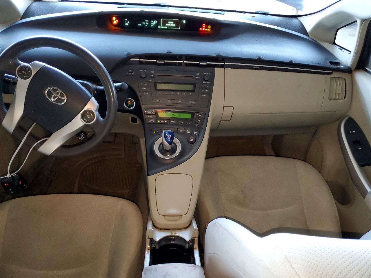 2010 Toyota Prius Ii Red vin: JTDKN3DU9A0043553