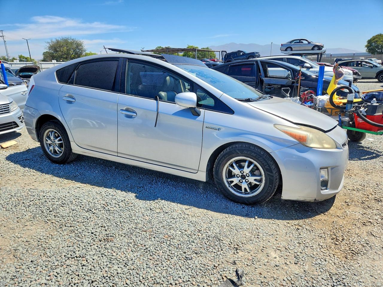 2010 Toyota Prius Iv Silver vin: JTDKN3DU9A0051085