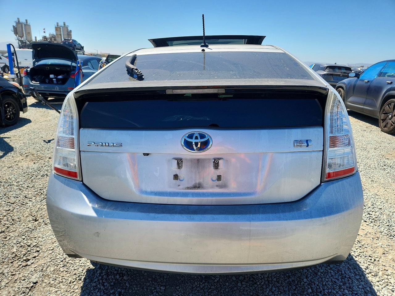 2010 Toyota Prius Iv Silver vin: JTDKN3DU9A0051085