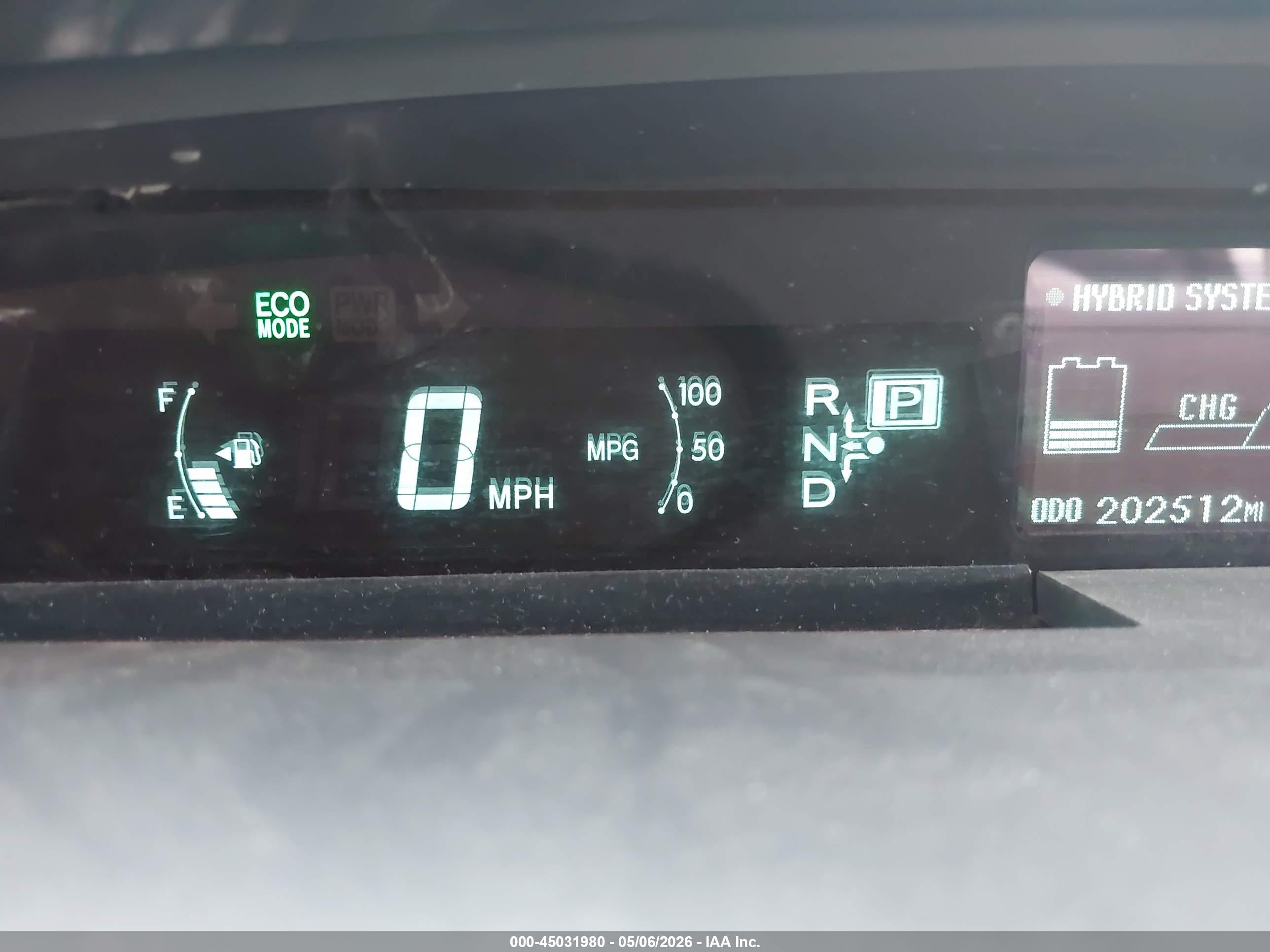 2010 Toyota Prius Ii White vin: JTDKN3DU9A0063589