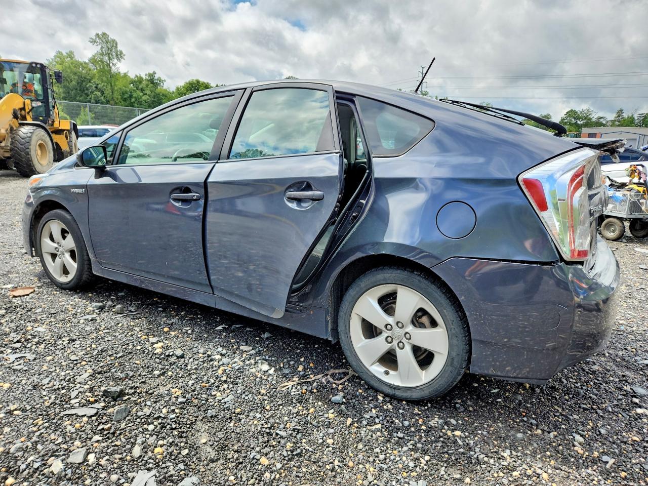 2010 Toyota Prius V Gray vin: JTDKN3DU9A0080280